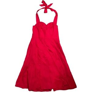 NWT Anni Coco Pinup dress halter sweetheart neckline